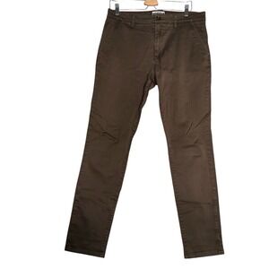 VTG Chevignon 1957 Mens Brown Khaki Sz 34 90s Chino Workwear Streetwear Pants